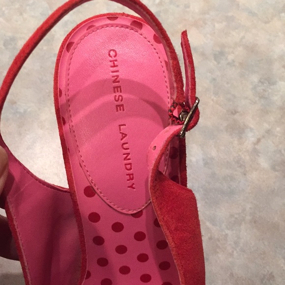 Chinese Laundry pink slingback heels - Picture 9 of 10